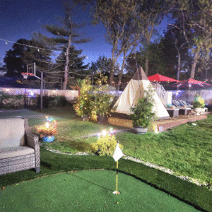 Paradise Citadel hottub, Htd pool golf basketball